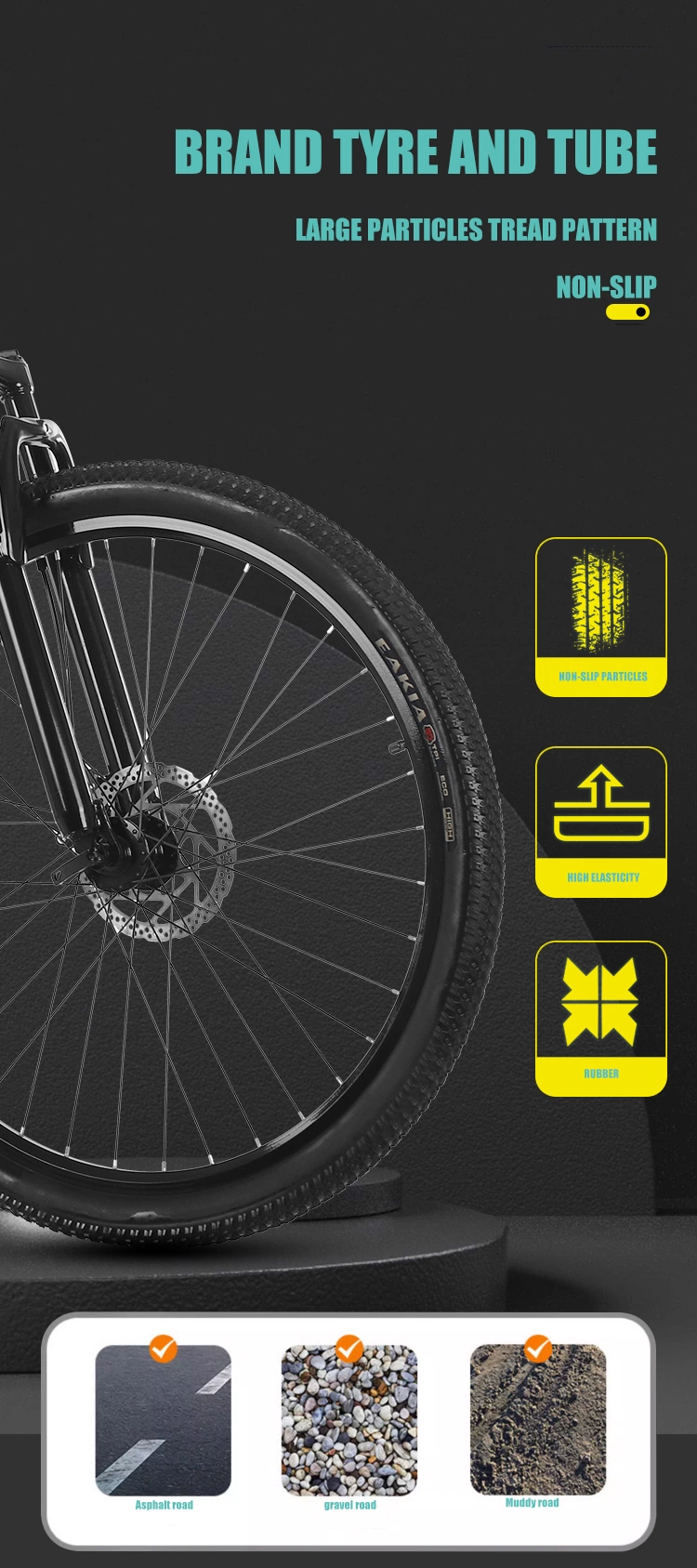 27.5 นิ้วเบาที่สุด อลูมิเนียม Mountain Bike สังกะสี Fork Downcountry Mountain Bike 3