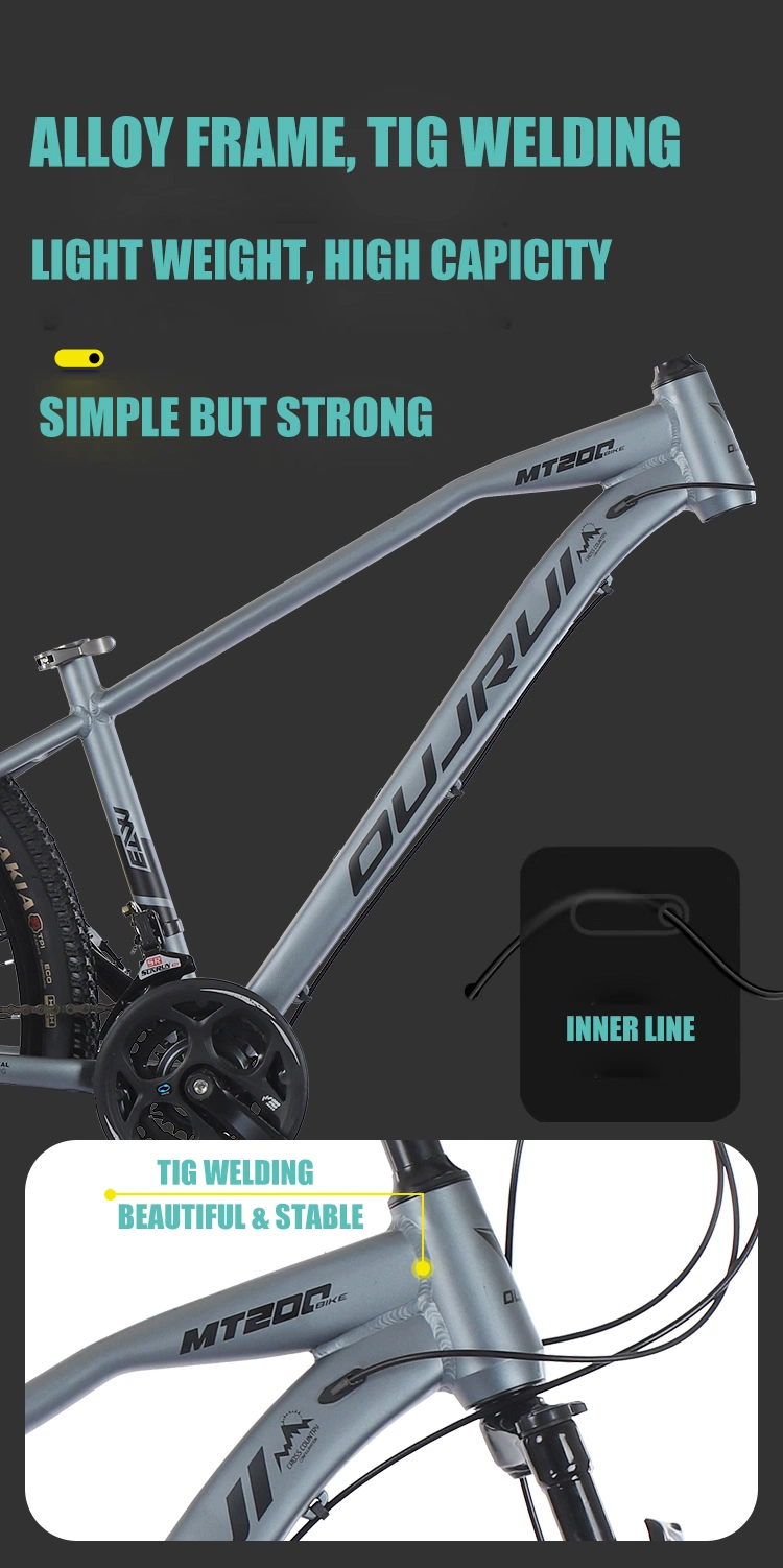 27.5 นิ้วเบาที่สุด อลูมิเนียม Mountain Bike สังกะสี Fork Downcountry Mountain Bike 5
