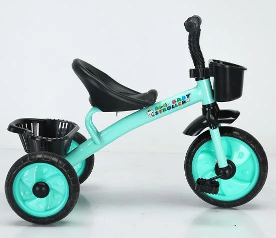 เครื่องจักรยานยนต์ขับรถเด็กจักรยานยนต์สามล้อ 3 สี 4